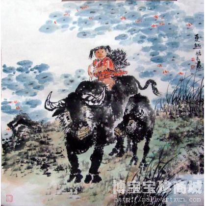 黄龙长 童趣 类别: 中国画/年画/民间美术